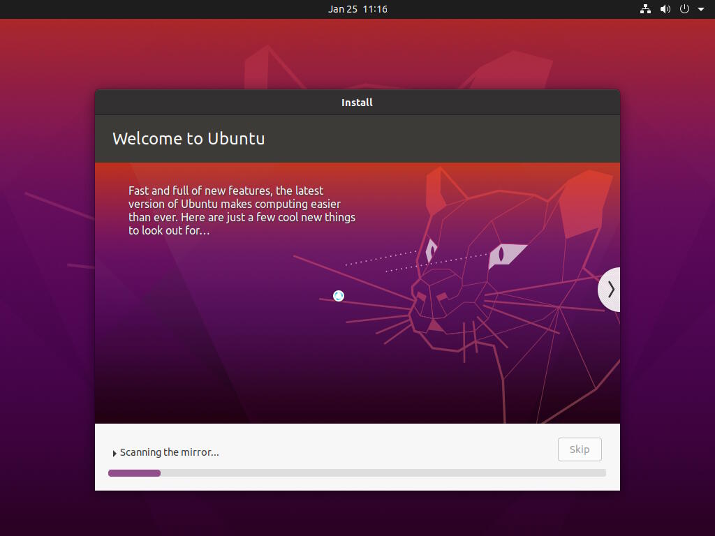 Ubuntu Desktop Installation - Installation progress