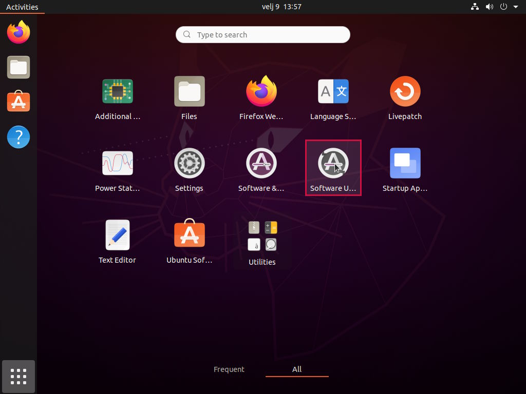 Ubuntu 20.04 Customization - Software updates