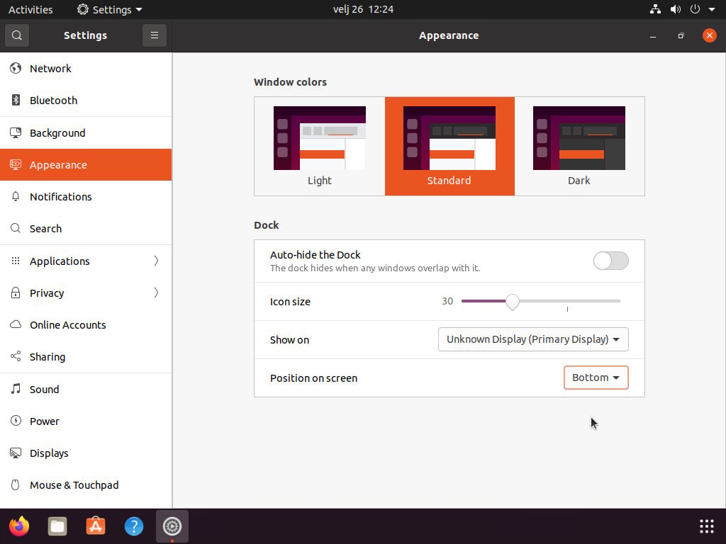 Ubuntu 20.04 Customization - Appearance
