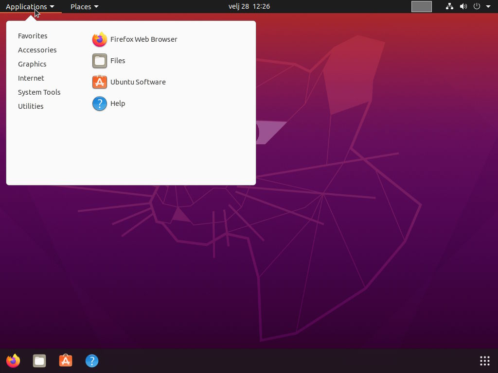 Ubuntu 20.04 Customization - Extensions Enabled