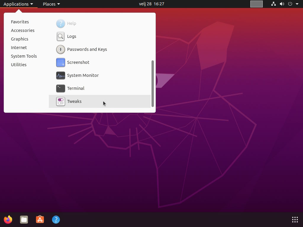 Ubuntu 20.04 Customization - Gnome Tweaks