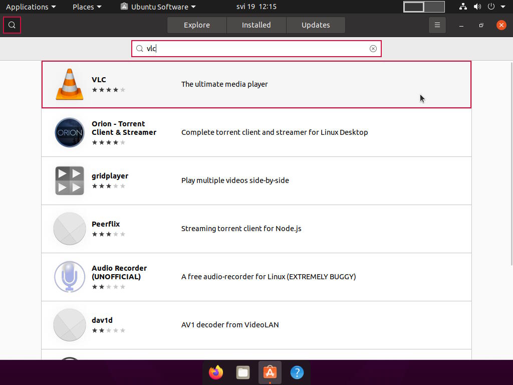 Ubuntu 20.04 Recommended Apps - VLC