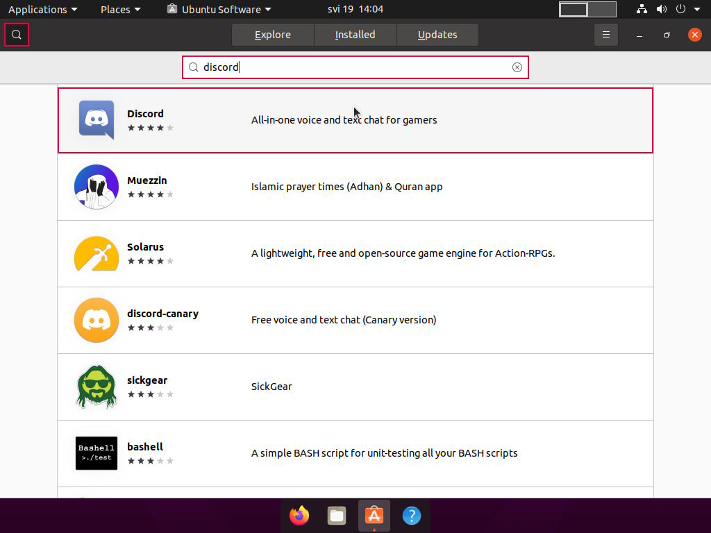 Ubuntu 20.04 Recommended Apps - Discord