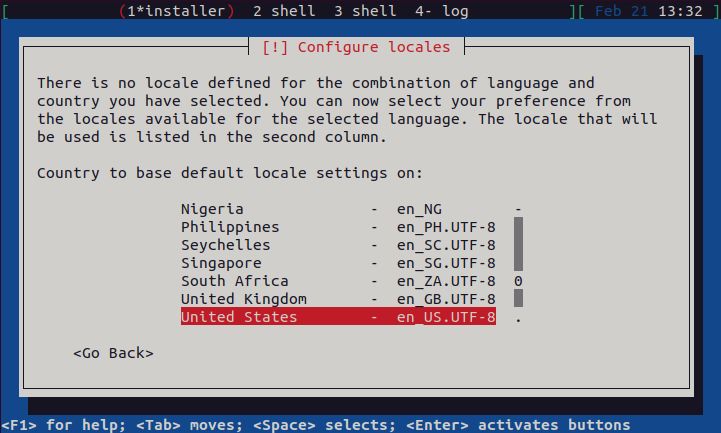 Home/Small Office Debian Server - Configure Locales