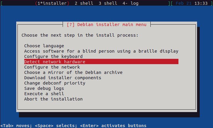 Home/Small Office Debian Server - Detect Network Hardware