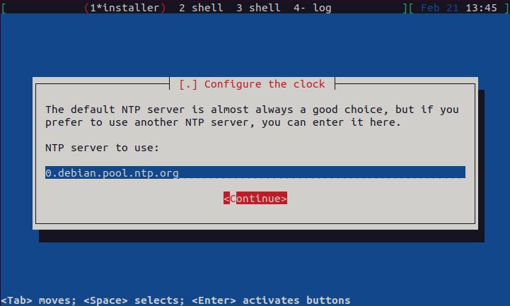 Home/Small Office Debian Server - NTP Pool URL