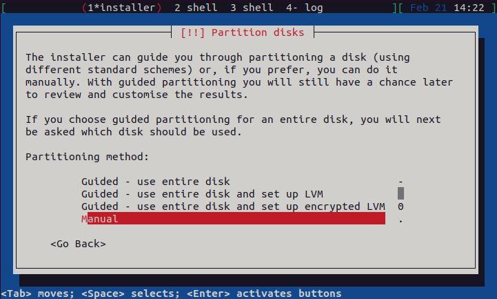 Home/Small Office Debian Server - Select Manual