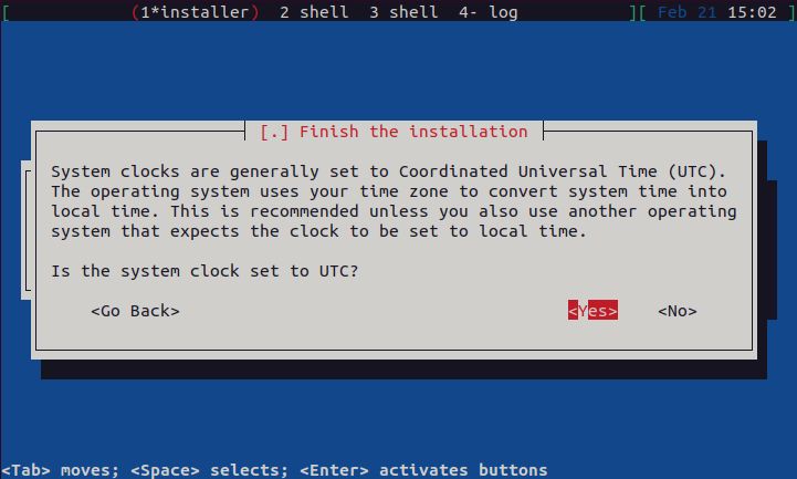 Home/Small Office Debian Server - Confirm UTC Clock